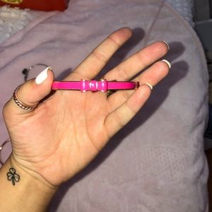 pink/gold kate spade bangle